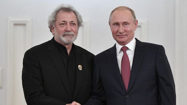 Владимир Путин и Борис Эйфман
