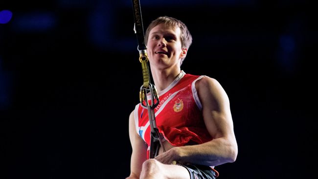 Российский скалолаз Алексей Рубцов