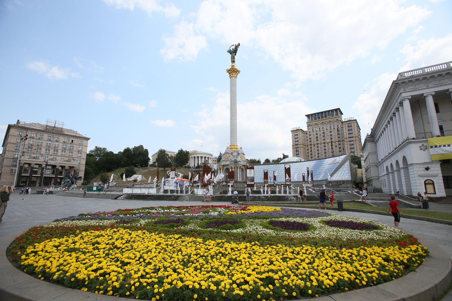 Площадь Независимости в Киеве Площадь Независимости в Киеве - РИА Новости, 1920, 17.05.2023