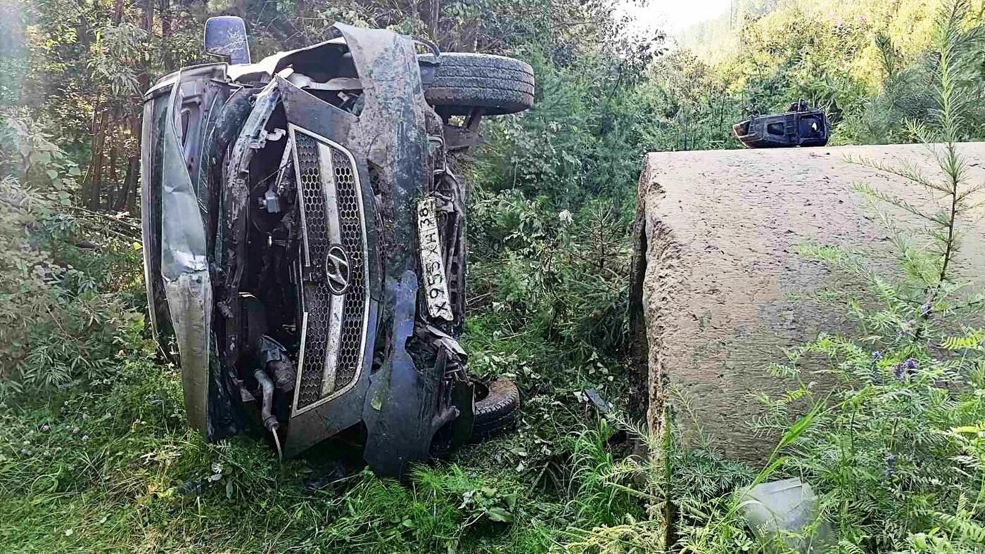 ДТП в Богучанском районе Красноярского края ДТП в Богучанском районе Красноярского края - РИА Новости, 1920, 27.07.2021
