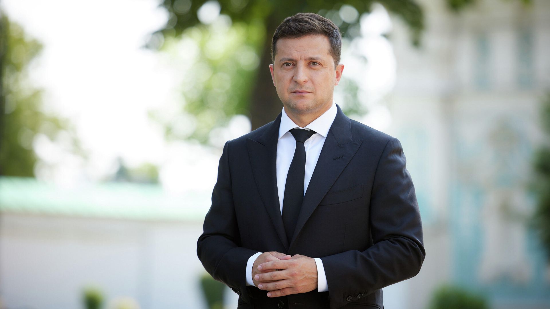 Президент Украины Владимир Зеленский во время обращения по случаю Дня Крещения Киевской Руси  - РИА Новости, 1920, 20.08.2021