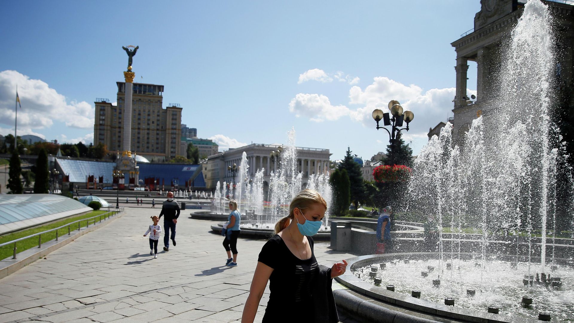 Площадь Независимости в Киеве Площадь Независимости в Киеве - РИА Новости, 1920, 29.07.2021