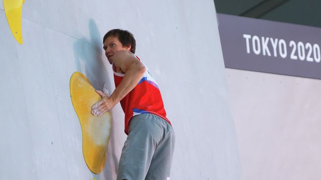 Скалолаз Алексей Рубцов