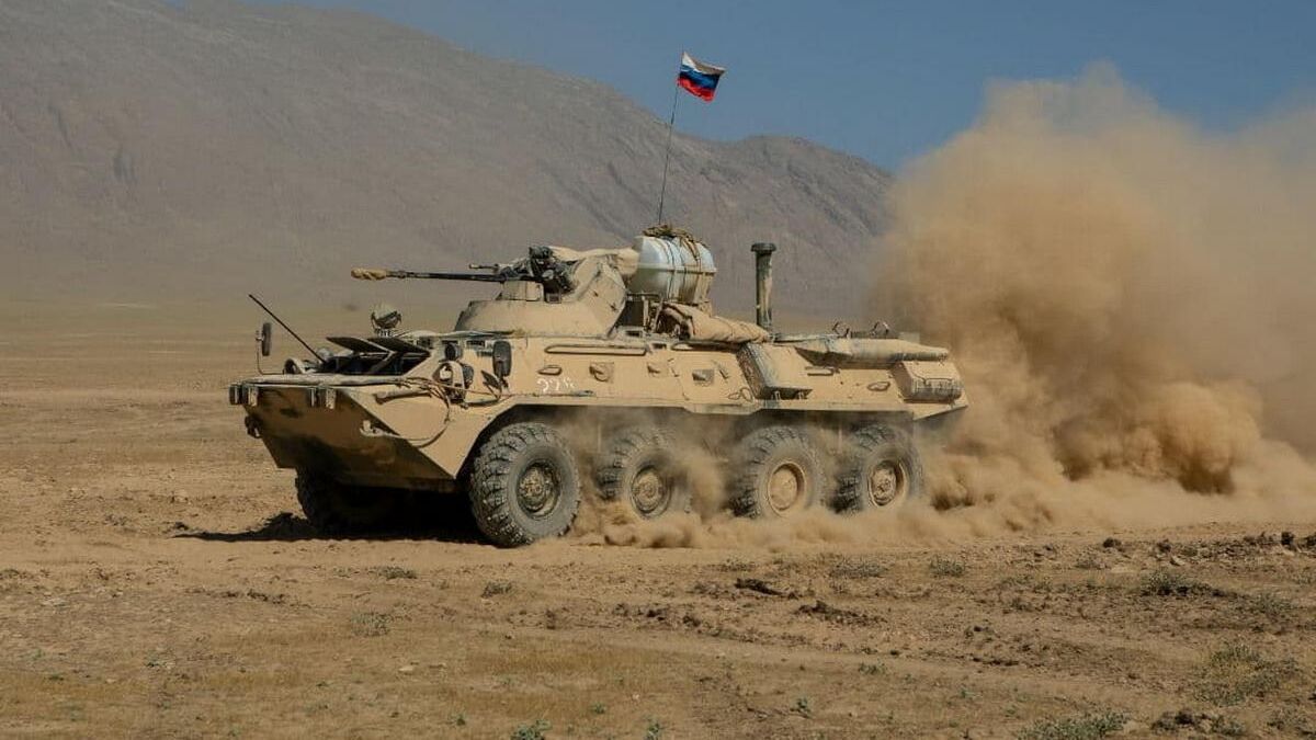 Российские военнослужащие на полигоне Харб-Майдон Российские военнослужащие на полигоне Харб-Майдон - РИА Новости, 1920, 10.08.2021