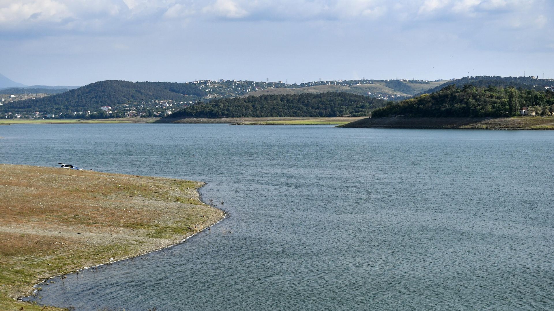 Симферопольское водохранилище, которое питается водами реки Салгир Симферопольское водохранилище, которое питается водами реки Салгир - РИА Новости, 1920, 27.06.2022