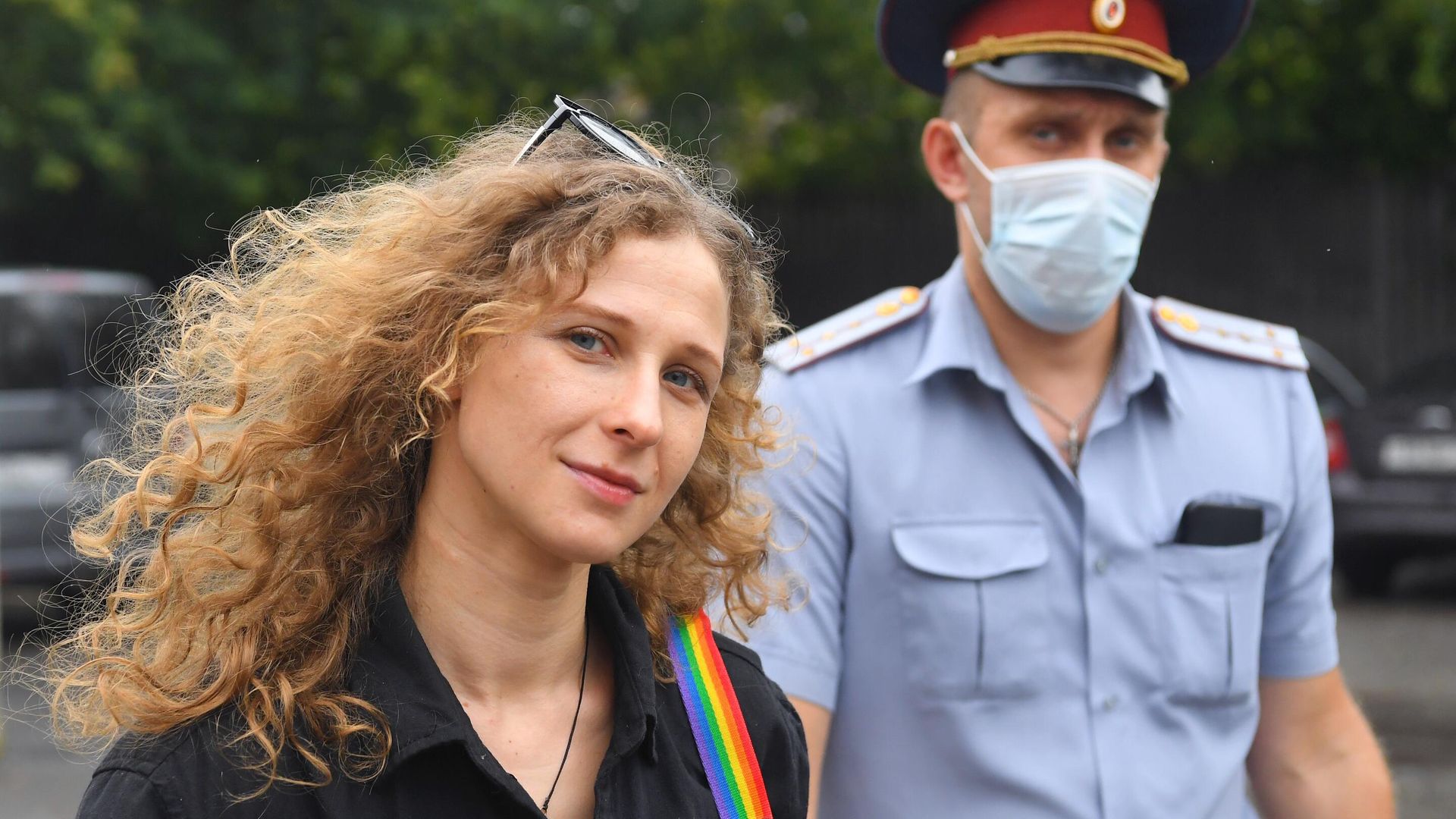 Участница группы Pussy Riot Мария Алехина Участница группы Pussy Riot Мария Алехина - РИА Новости, 1920, 11.05.2022