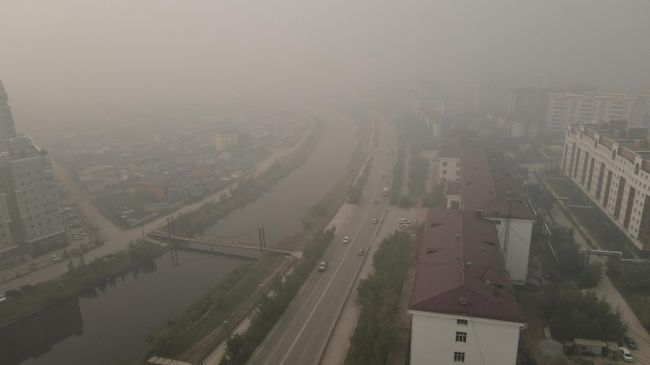 Смог в Якутске