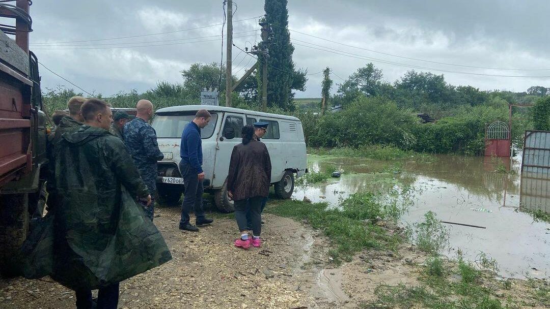 Последствия ливня в муниципальном округе Анапа Последствия ливня в муниципальном округе Анапа - РИА Новости, 1920, 14.08.2021