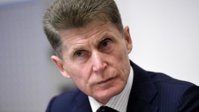 Губернатор Приморского края Олег Кожемяко Губернатор Приморского края Олег Кожемяко