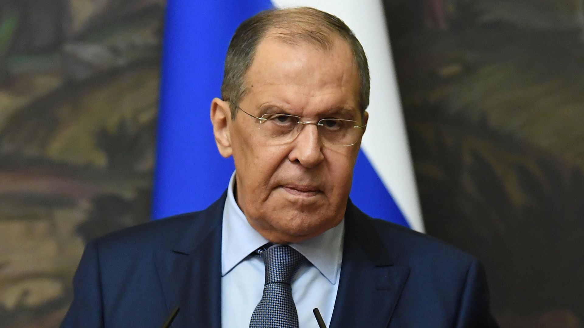 Министр иностранных дел РФ Сергей Лавров на пресс-конференции - РИА Новости, 1920, 22.08.2021