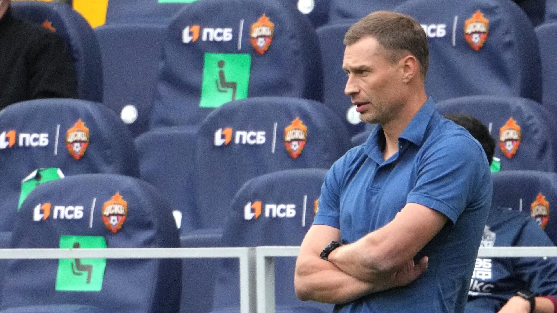 Главный тренер ЦСКА Алексей Березуцкий Главный тренер ЦСКА Алексей Березуцкий - РИА Новости, 1920, 21.08.2021