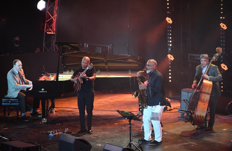 Выступление джазового коллектива International Jazz Ensemble Якова Окуня на Международном джазовом фестивале Koktebel Jazz Party - 2021 в Крыму Выступление джазового коллектива International Jazz Ensemble Якова Окуня на Международном джазовом фестивале Koktebel Jazz Party - 2021 в Крыму
