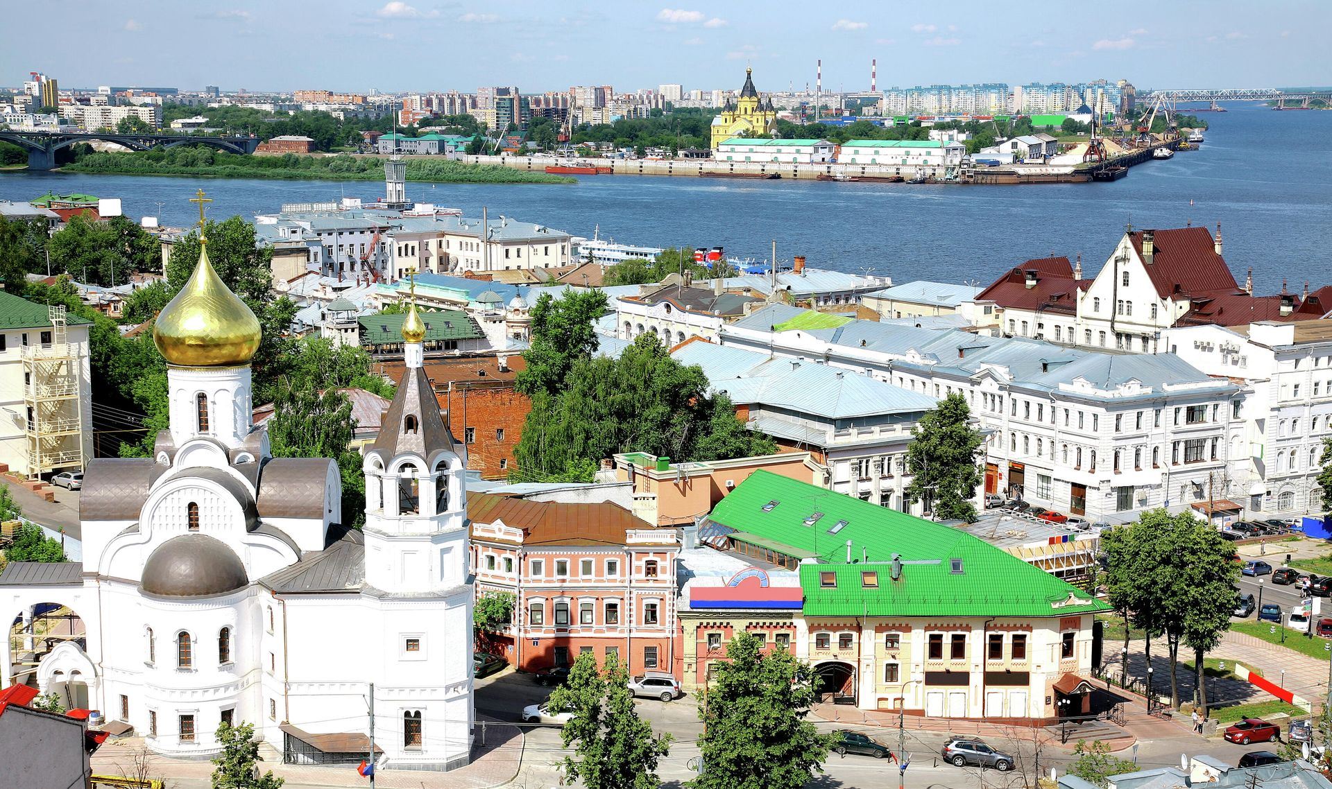 Вид на Нижний Новгород Вид на Нижний Новгород - РИА Новости, 1920, 30.08.2025