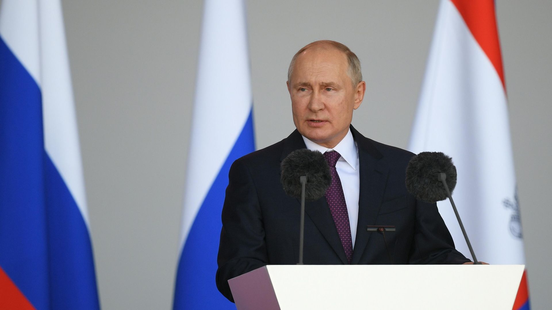 Президент РФ Владимир Путин принимает участие в церемонии открытия международного военно-технического форума Армия-2021 Президент РФ Владимир Путин принимает участие в церемонии открытия международного военно-технического форума Армия-2021 - РИА Новости, 1920, 24.08.2021