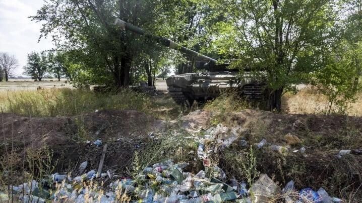 Танк, обнаруженный в Волгограде, оставлен рядом со свалкой Танк, обнаруженный в Волгограде, оставлен рядом со свалкой - РИА Новости, 1920, 23.08.2021