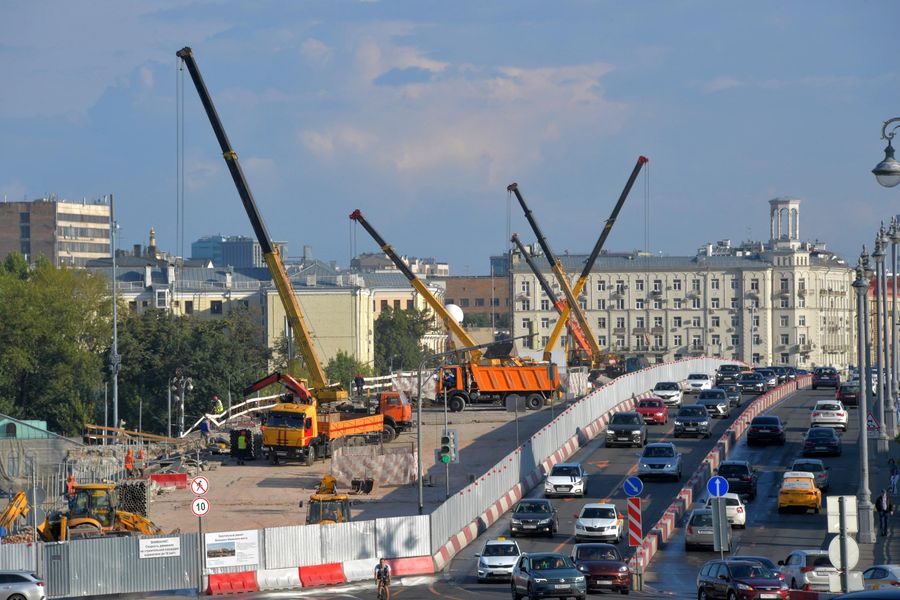 Ремонт Большого Каменного моста в Москве Ремонт Большого Каменного моста в Москве