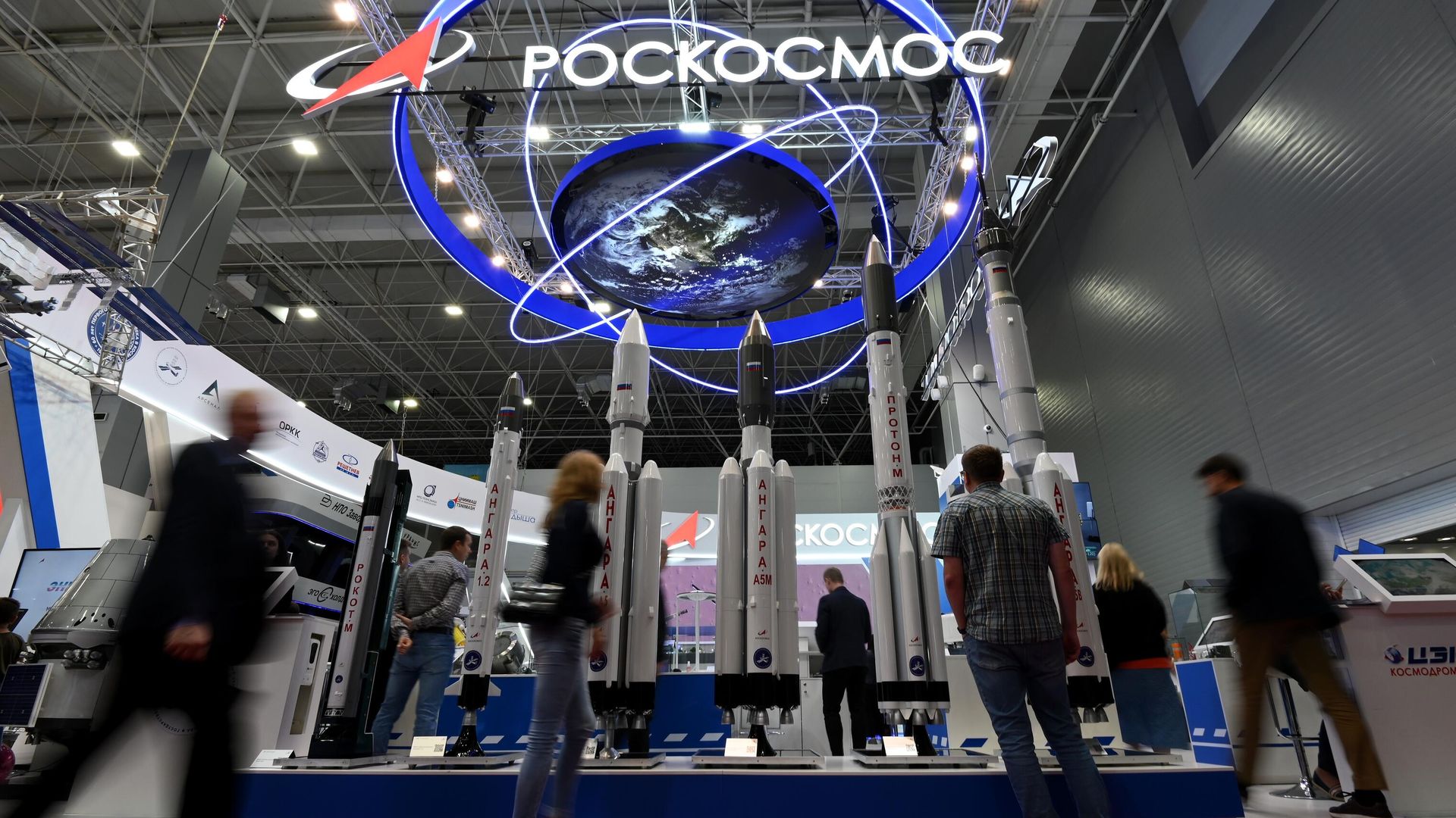 Стенд госкорпорации Роскосмос Стенд госкорпорации Роскосмос - РИА Новости, 1920, 01.09.2021
