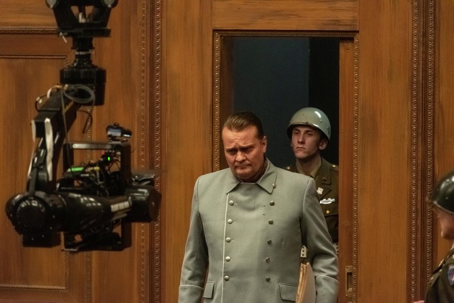 Кадры со съемок фильма Нюрнберг Кадры со съемок фильма Нюрнберг