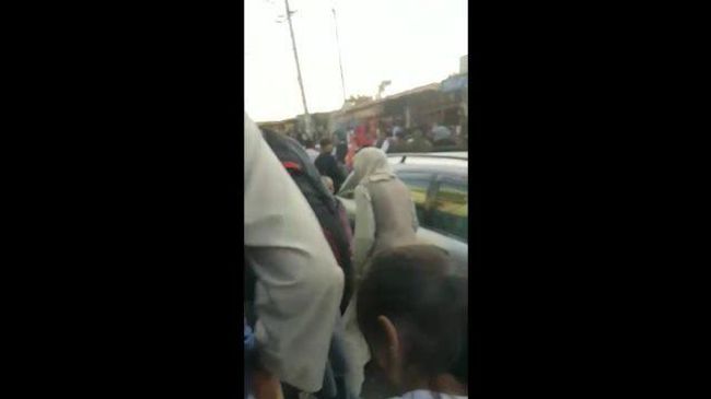 Ситуация на улицах Кабула после взрыва в аэропорту