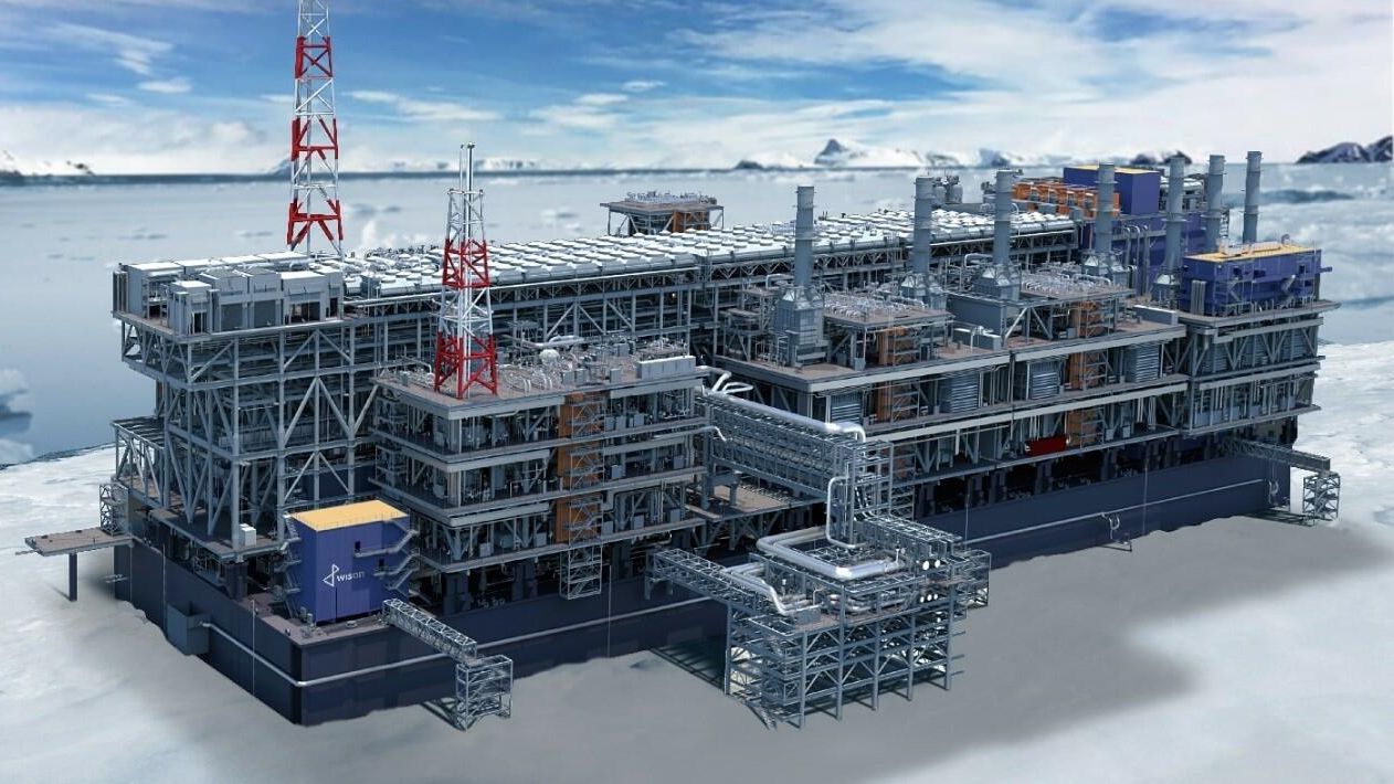 Проект модулей для производства сжиженного природного газа (СПГ) в Арктике - РИА Новости, 1920, 28.04.2026