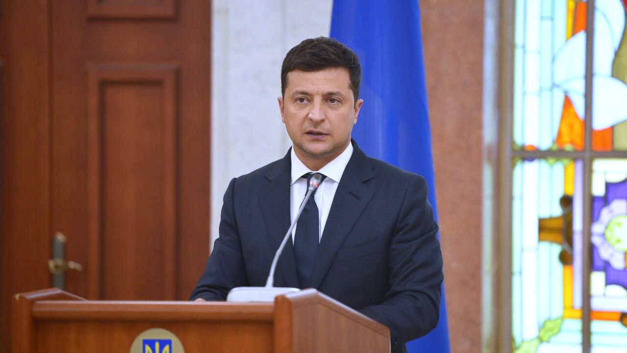 Президент Украины Владимир Зеленский Президент Украины Владимир Зеленский - РИА Новости, 1920, 27.08.2021