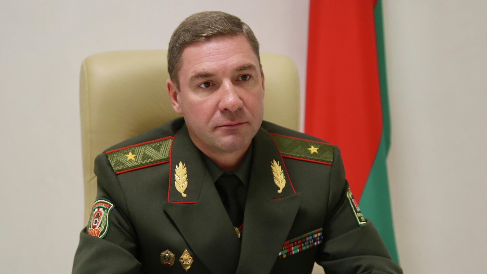 Заместитель председателя Государственного пограничного комитета Белоруссии Роман Подлинев Заместитель председателя Государственного пограничного комитета Белоруссии Роман Подлинев - РИА Новости, 1920, 03.09.2021