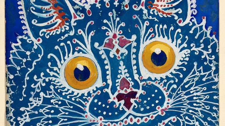 Рисунок английского художника Луиса Уэйна Рисунок английского художника Луиса Уэйна