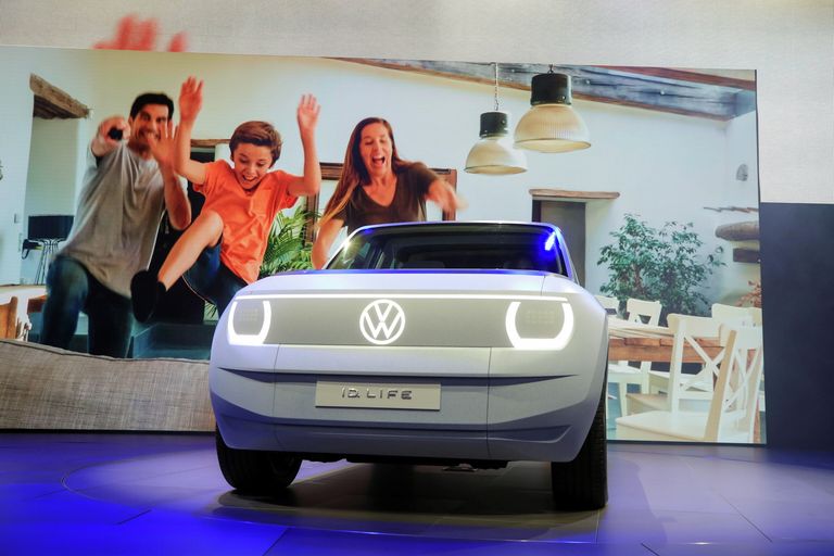 Volkswagen ID. Life на Международном Мюнхенском автосалоне Volkswagen ID. Life на Международном Мюнхенском автосалоне