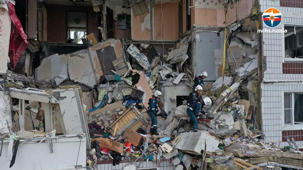 Многоквартирный жилой дом в Ногинске разрушенный в результате взрыва бытового газа Многоквартирный жилой дом в Ногинске разрушенный в результате взрыва бытового газа - РИА Новости, 1920, 08.09.2021