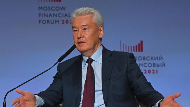 Мэр Москвы Сергей Собянин на Московском финансовом форуме
