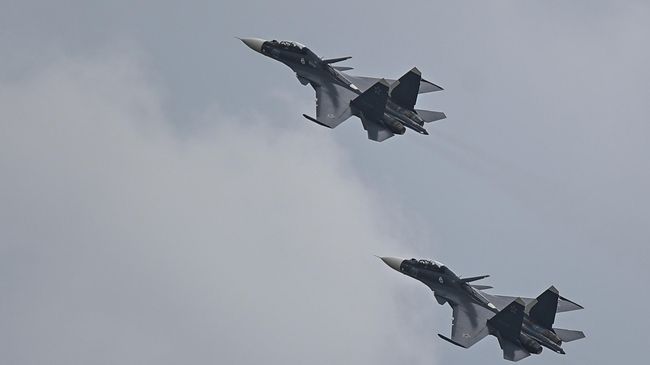Истребители Су-30СМ2 провели учения у берегов Калининградской области