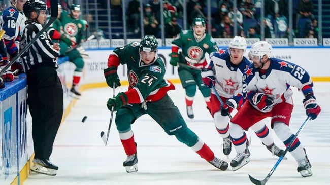 Ак Барс - ЦСКА в матче регулярного чемпионата КХЛ Ак Барс - ЦСКА в матче регулярного чемпионата КХЛ