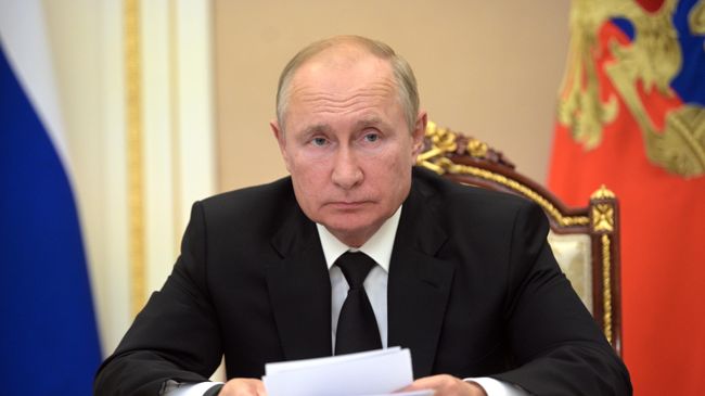 Президент РФ Владимир Путин проводит заседание Российского организационного комитета Победа Президент РФ Владимир Путин проводит заседание Российского организационного комитета Победа