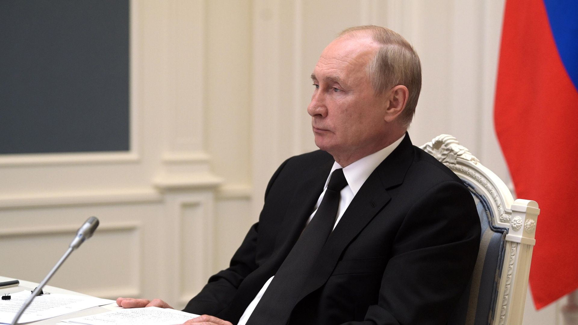 Президент РФ Владимир Путин принимает участие в XIII саммите БРИКС в режиме видеоконференции Президент РФ Владимир Путин принимает участие в XIII саммите БРИКС в режиме видеоконференции - РИА Новости, 1920, 14.09.2021
