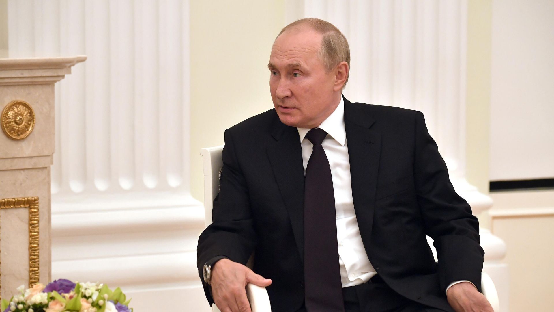 Президент РФ Владимир Путин во время встречи с президентом Белоруссии Александром Лукашенко Президент РФ Владимир Путин во время встречи с президентом Белоруссии Александром Лукашенко - РИА Новости, 1920, 09.09.2021