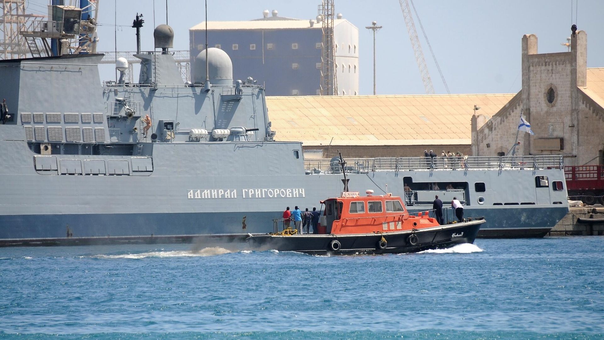 Российский боевой корабль Адмирал Григорович в Порт-Судане - РИА Новости, 1920, 07.06.2024