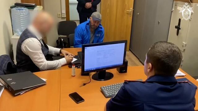 Допрос Александра Мавриди после побега. Кадры СК РФ Допрос Александра Мавриди после побега. Кадры СК РФ - РИА Новости, 1920, 14.09.2021