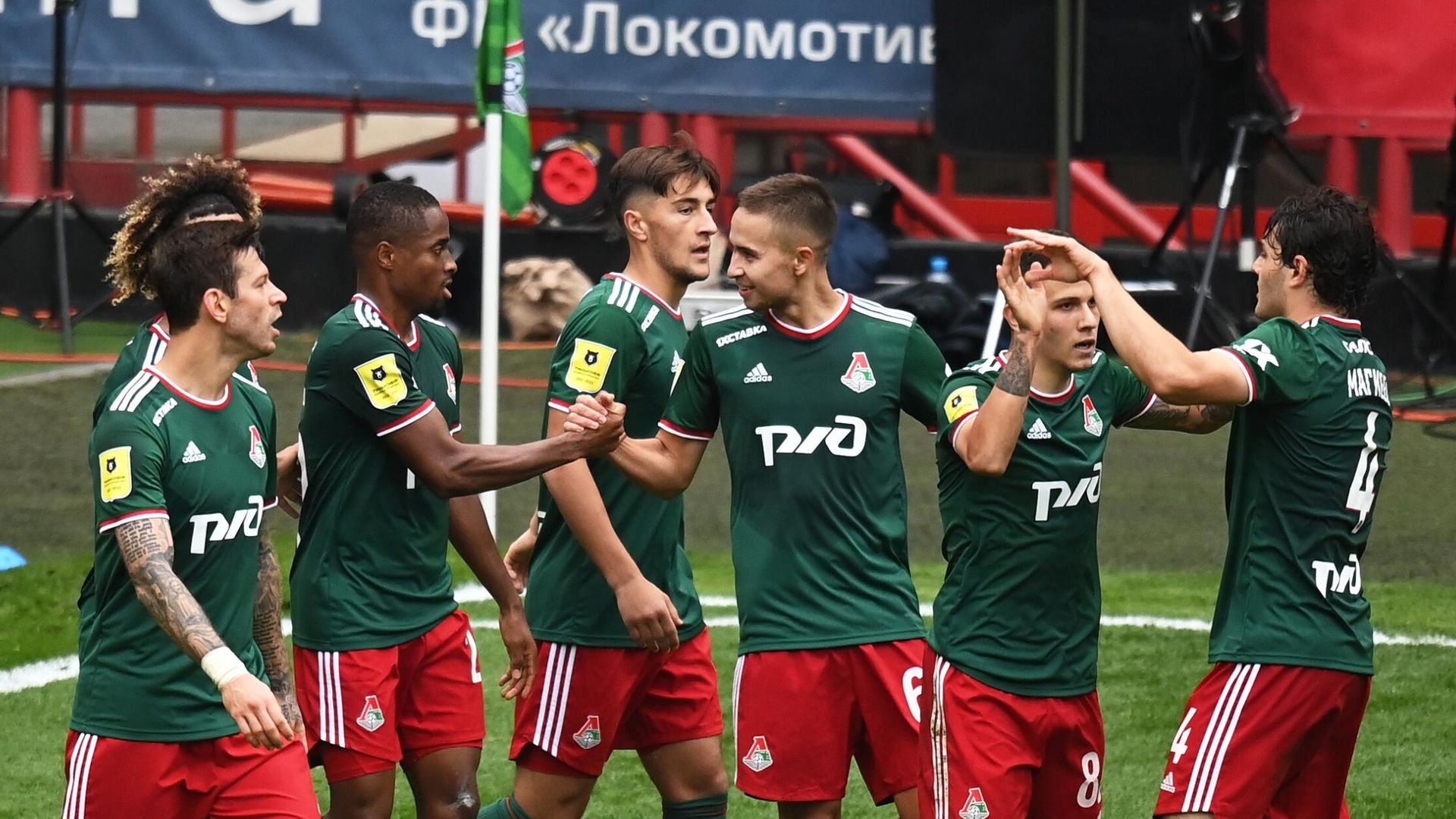Футболисты Локомотива Футболисты Локомотива - РИА Новости, 1920, 04.07.2026