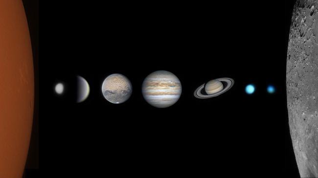 Работа фотографа из Китая Zhipu Wang Family Photo of the Solar System, победившая в Молодежной категории в фотоконкурсе Astronomy Photographer of the Year 13