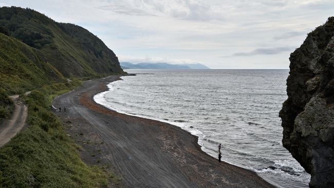 Мыс Три камня на острове Сахалин