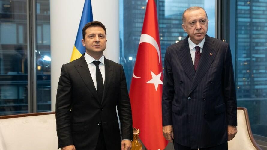 Президент Украины Владимир Зеленский и президент Турции Тайип Эрдоган - РИА Новости, 1920, 24.04.2022