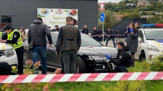 Кадры с места покушения на первого помощника президента Зеленского Кадры с места покушения на первого помощника президента Зеленского - РИА Новости, 1920, 22.09.2021
