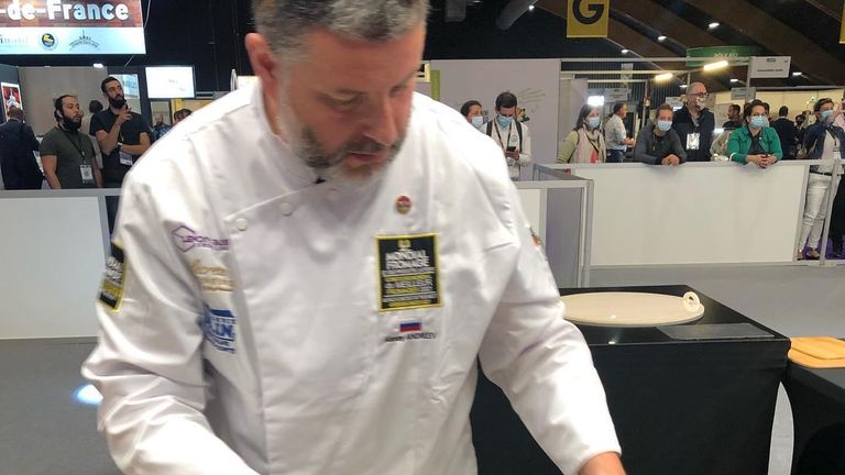 Алексей Андреев на чемпионате мира фромажеров Алексей Андреев на чемпионате мира фромажеров