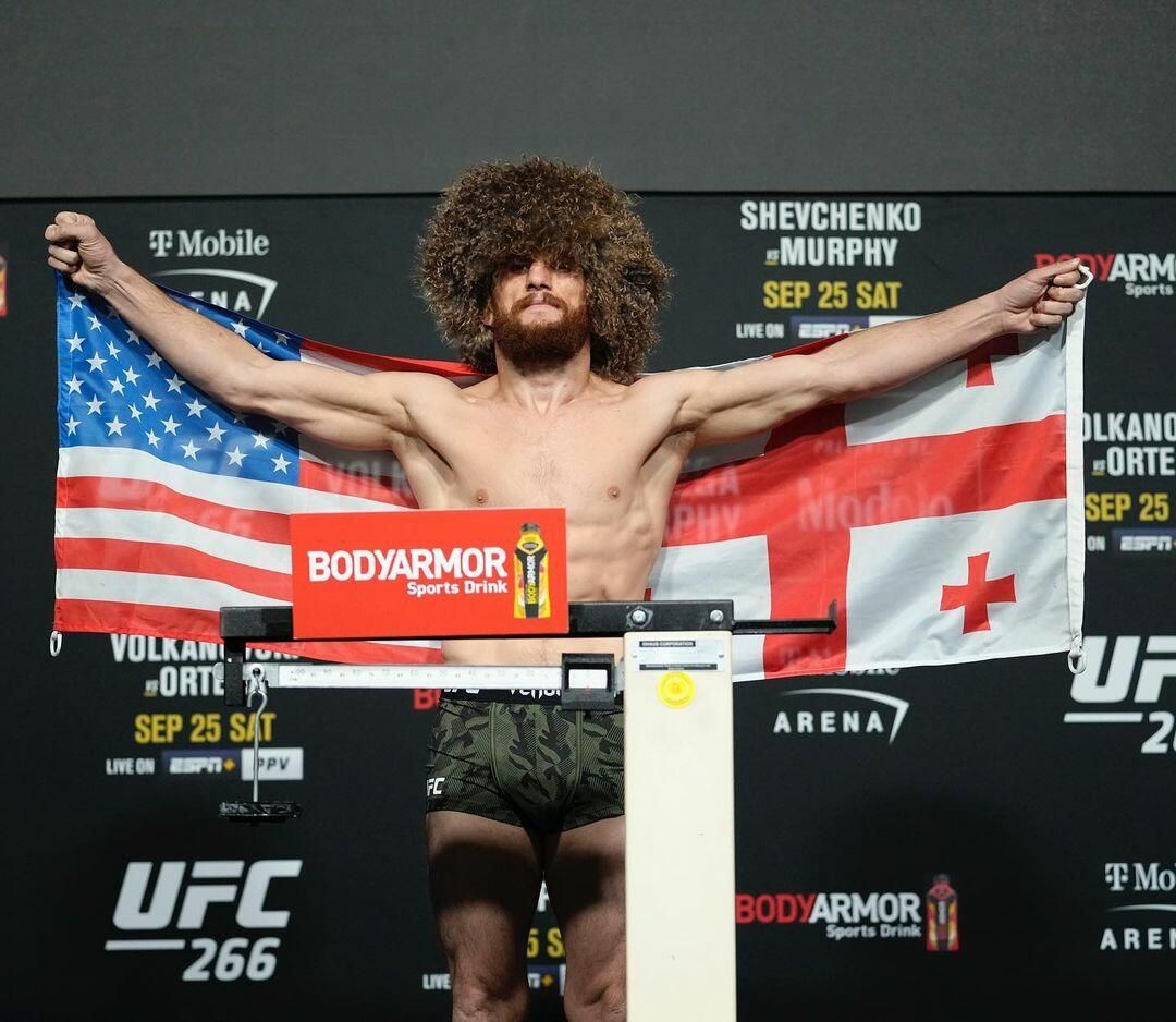 Грузинский боец UFC Мераб Двалишвили Грузинский боец UFC Мераб Двалишвили - РИА Новости, 1920, 24.10.2022