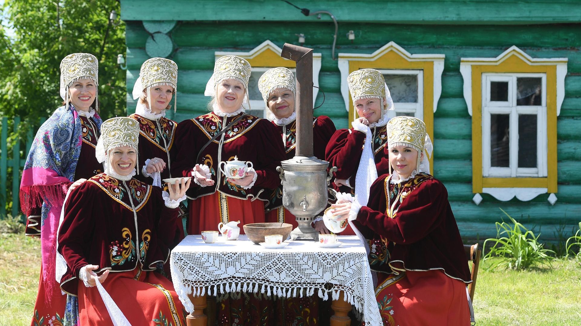 Русский народный праздник Каравон в Казани Русский народный праздник Каравон в Казани - РИА Новости, 1920, 28.05.2022