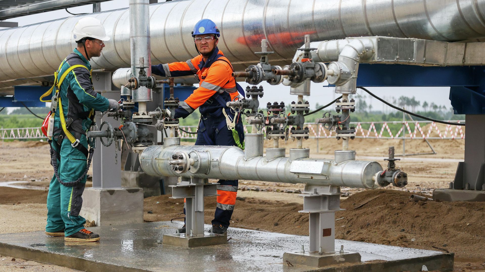 Амурский газоперерабатывающий завод Амурский газоперерабатывающий завод - РИА Новости, 1920, 21.10.2021