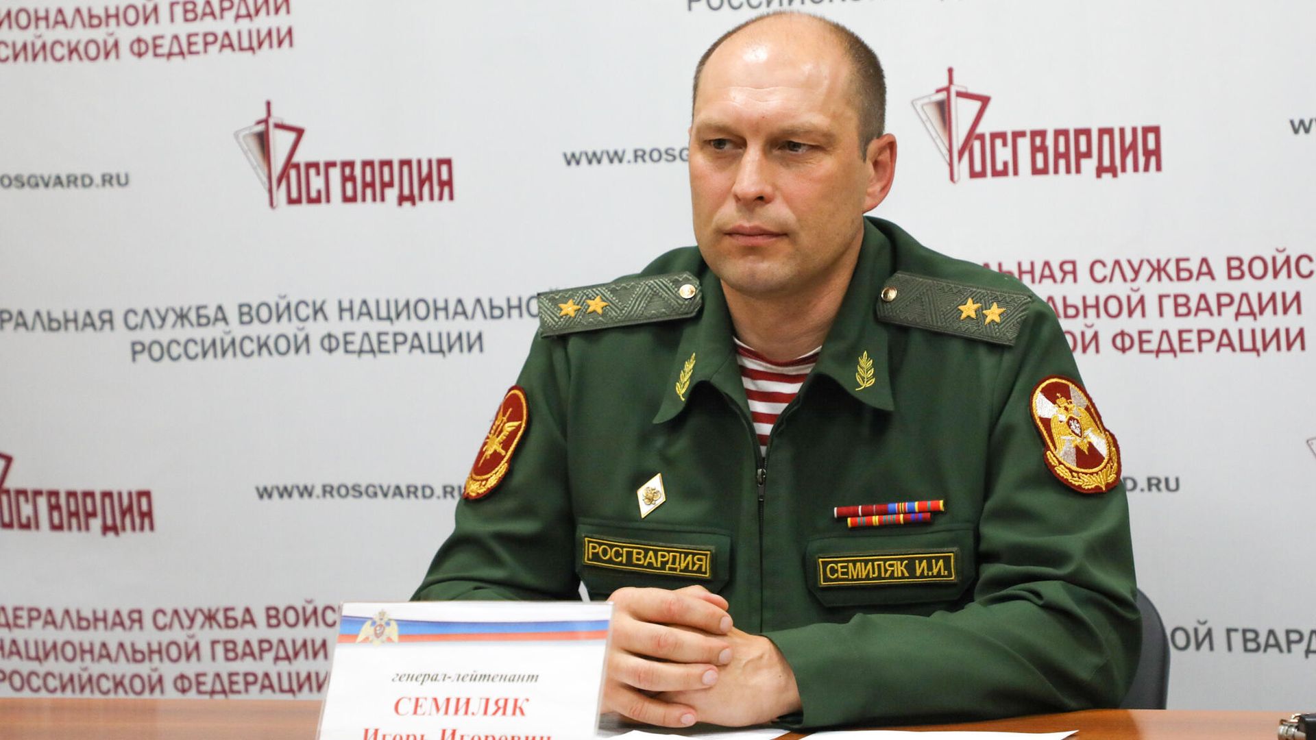 Начальник Главного управления сил специального назначения Росгвардии генерал-лейтенант Игорь Семиляк Начальник Главного управления сил специального назначения Росгвардии генерал-лейтенант Игорь Семиляк - РИА Новости, 1920, 30.09.2021