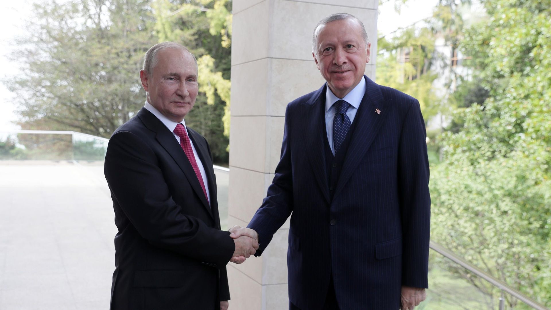 Президент России Владимир Путин и президент Турции Реджеп Тайип Эрдоган - РИА Новости, 1920, 02.08.2022