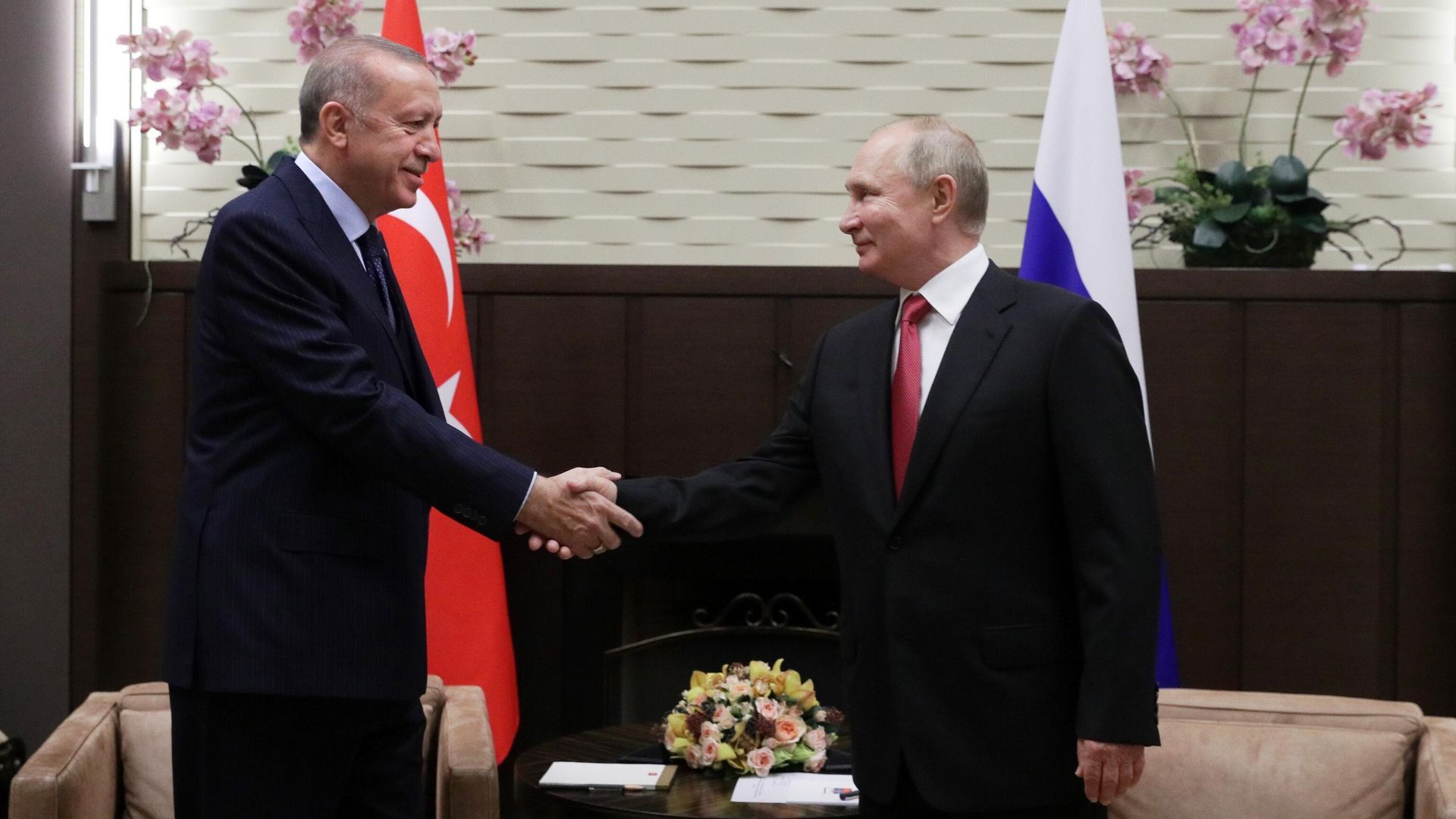 Президент РФ Владимир Путин и президент Турции Реджеп Тайип Эрдоган Президент РФ Владимир Путин и президент Турции Реджеп Тайип Эрдоган - РИА Новости, 1920, 04.08.2022