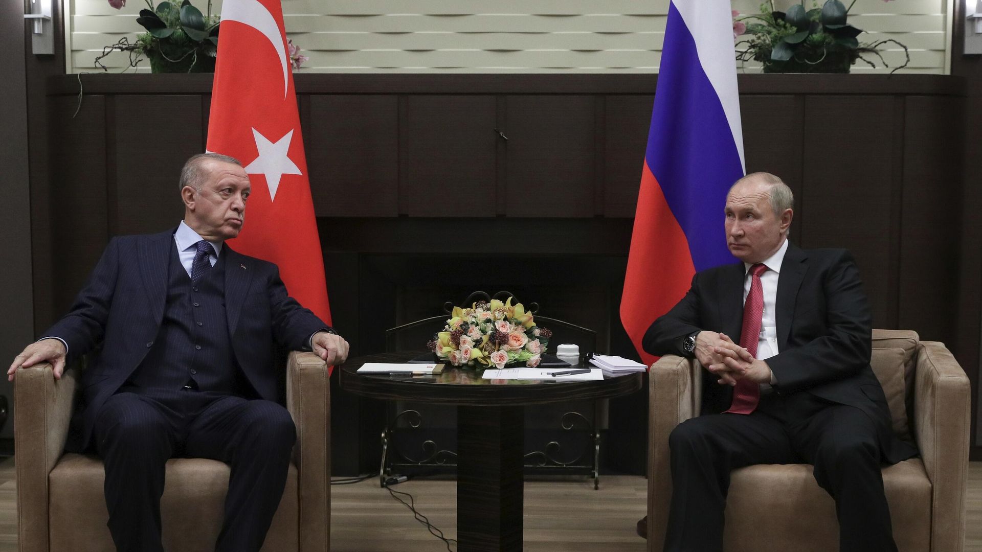 Президент РФ Владимир Путин и президент Турции Реджеп Тайип Эрдоган Президент РФ Владимир Путин и президент Турции Реджеп Тайип Эрдоган - РИА Новости, 1920, 28.04.2022